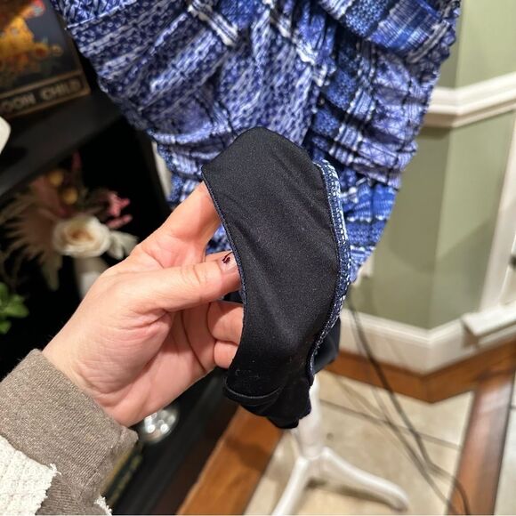 GARNET HILL RUCHED Crossover One-Piece SWIMWEAR Size 10 - Picture 5 of 8